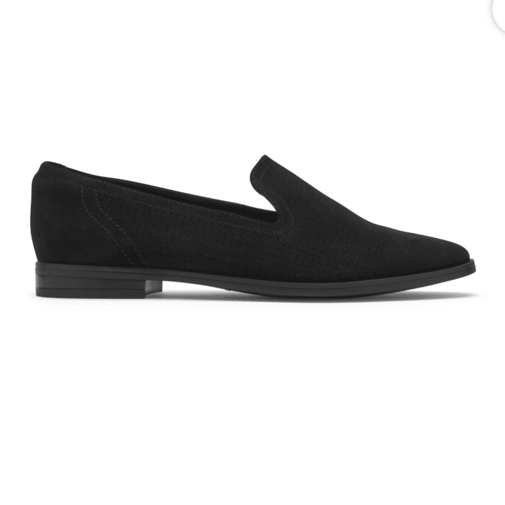 Rockport Black Suede Loafers